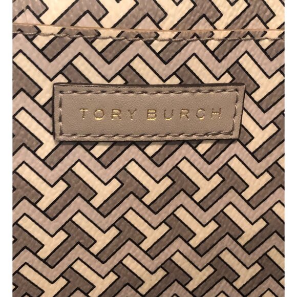 TORY BURCH Tote Bag French Gray T Zag - Picture 12 of 15